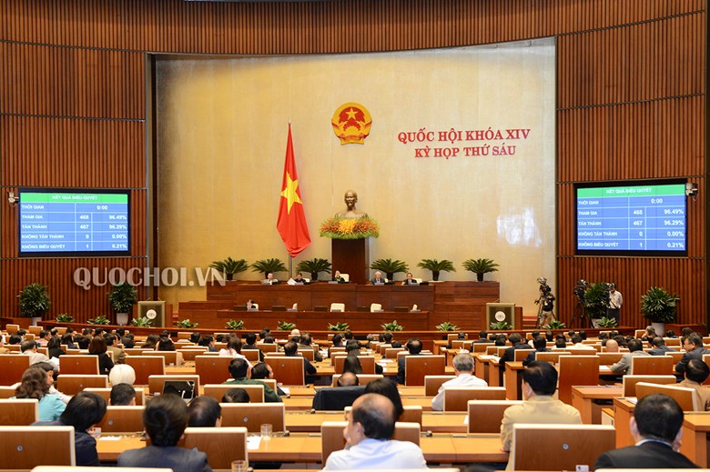 Quốc hội thông qua Luật Cảnh sát biển Việt Nam với tỷ lệ tán thành cao